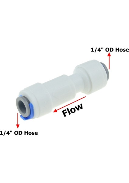 Düz Hortum-3 Stili Ro Su Dirsek Doğru Kontrol Valfi Hızlı Bağlantı Hortum Erkek Ters Osmoz Sistemi Plastik Bağlayıcı (Yurt Dışından)