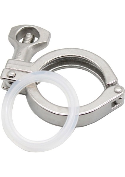 5 Parça Tarzı 19MMX Yüksük 25,4 Ev Yapımı Bira Için Paslanmaz Çelik Tri Clover Hijyenik Aksesuar 4 Tri Clamp Conta Od (Yurt Dışından) fırsatları