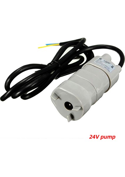 24V En Iyi Satış 12V 24V 600LH Yüksek Basınçlı Dc Daldırma Su Pompası Üç Tel Mikro Motor Su Pompası Adaptör ile (Yurt Dışından) fiyatları