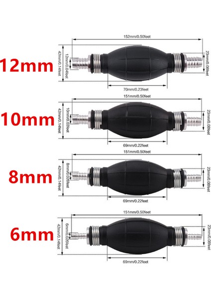 12 mm El Yedek Yakıt Pompası El Kılavuzlu Yağ Pompası Yakıt Benzin Transfer Aracı Için Tüm Yakıtlar Araba Moto Tekne (Yurt Dışından) fiyatları