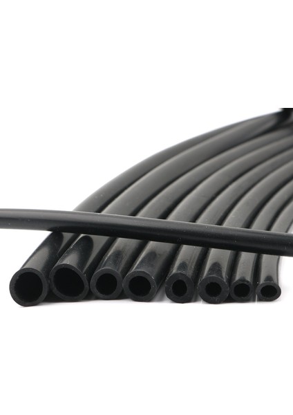 6X8MM Tarzı 1m Siyah Silikon Tüp 3~38MM Kauçuk Hortum Esnek Yumuşak Boru Akvaryum Hava Pompası Için (Yurt Dışından)