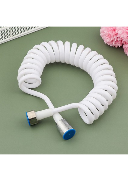 Beyaz 2 Metre Tarzı 1 Metre Telefon Hattı Anti-Sarma Yay Duş Hortumu Tuvalet Bidet Banyo Sprey Bağlantı Borusu Su Tesisatı (Yurt Dışından) modelleri