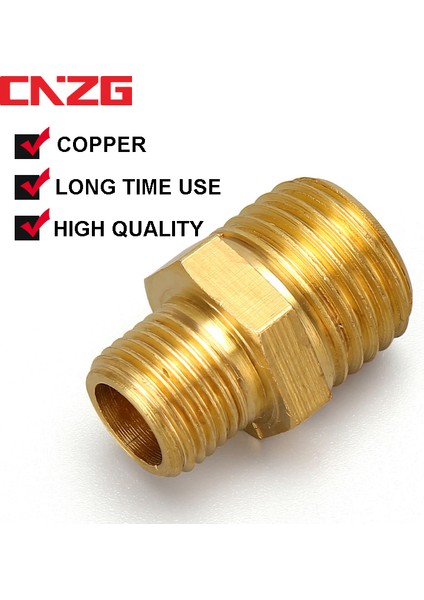 2-6fen Tarzı Brae Hex Nipple Fitting Hızlı Bağlantı Adaptörü Bsp Erkek Erkek Konu Su Yağ Gaz Bağlayıcı (Yurt Dışından) indirimleri