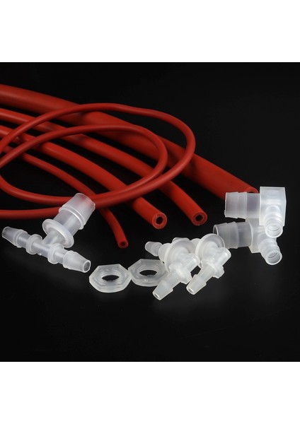 5X8MM Tarzı 1 Milyon I.D2~16MM Paslanmaz Kırmızı Silikon Boru Isıya Dayanıklı Otomobil Yağ Borusu Vakum Soğutma Borusu Hava Pompası Yumuşak Kauçuk Hortum (Yurt Dışından) indirimleri