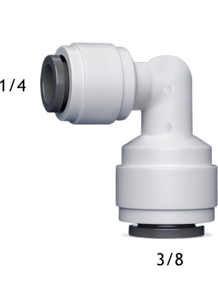 No.13 Tarzı 90 Derece Dirsek Ro Su Fittings 15 Çeşit Erkek Dişi Konu Pom Hortum Pe Boru Bağlantı Parçası Filtre Ters Ozmoz Parçaları (Yurt Dışından)