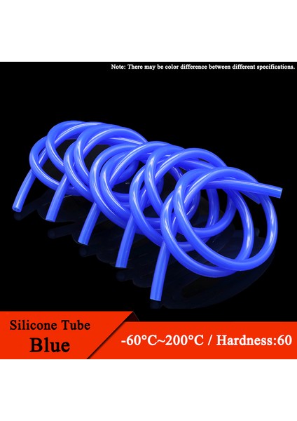Mavi Stil 5 Metre M Gıda Sınıfı Mavi Silikon Kauçuk Hortum Id Esnek Toksik Olmayan Silikon Boru (Yurt Dışından) fiyatları