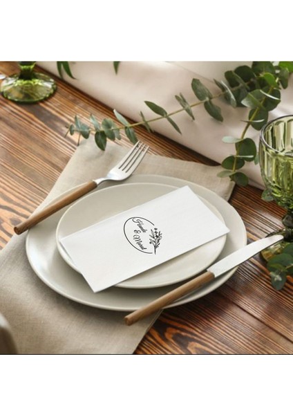 Kişiye Özel Yazılı Sunum Servis Peçetesi Konuşan Kağıt Peçete fiyatları