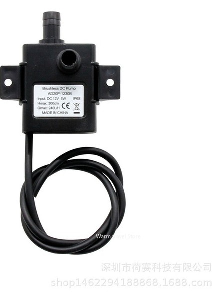 12V 1230C Dc 12V Taşınabilir Elektrikli Pompa Su Soğutma Sessiz Dalgıç Pompa Su Geçirmez Santrifüj Pompa Ev Bahçe Dış Mekan Aracı (Yurt Dışından) fırsatları