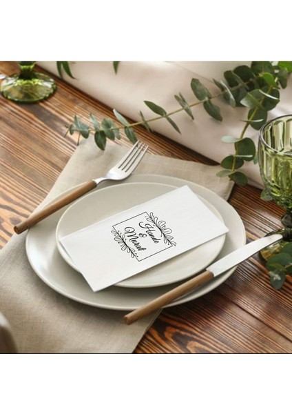 Kişiye Özel Yazılı Sunum Servis Peçetesi Konuşan Kağıt Peçete fiyatları