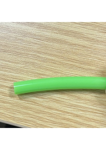Parlak Yeşil Tarzı Kimlik 5mm Dış Çap 8mm 1 Metre Id Silikon Boru Esnek Kauçuk Hortum Gıda Sınıfı Soğuk Içecek Borusu Su Bağlantısı (Yurt Dışından)