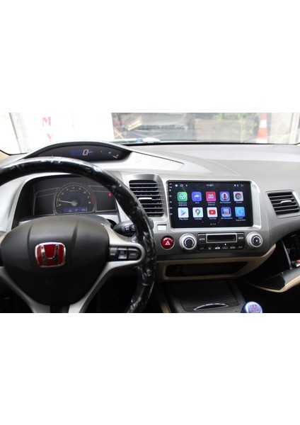 Smart Go Honda Civic 2007/2011 Fd6/fd6 10 Inç 8-128
