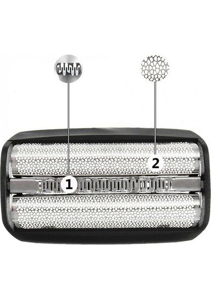 Braun 30B 310 330 4735 195S Tıraş Makinesi Folyo Değiştirme Için 4X Tıraş Makinesi Makas Kafası Kaseti (Yurt Dışından)