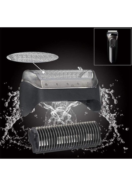 2X Folyo Ve Kesici Braun Cruzer 10B 20B'Ye Uygun Yedek 1000 Serisi Cruzer 1 2 3 4 Z20 Z30 Z40 Z50 Z60 2615 2675 2775 (Yurt Dışından) modelleri