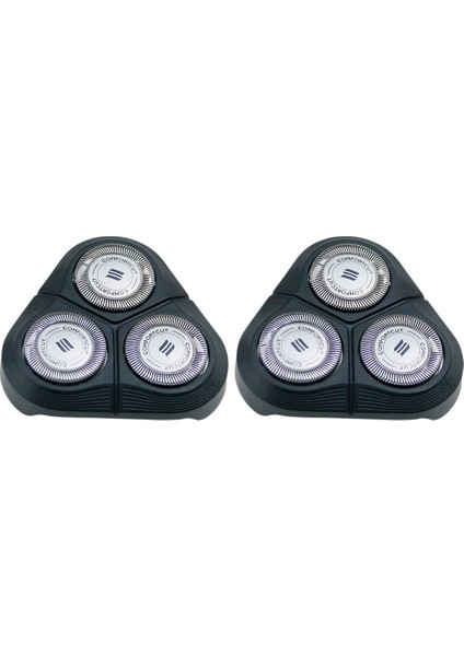 2X Elektrikli Tıraş Makinesi Net Yedek Tıraş Makinesi Kafa Philips Tıraş Bıçağı S1000 S1010 S1020 S1050 S1060 S1070 (Yurt Dışından)