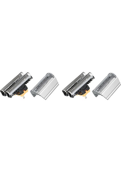 Braun Tıraş Makinesi 31S 31B 5000 6000 Serisi 3 Için 2X Kombi Makas Bıçağı Kafası (Yurt Dışından)