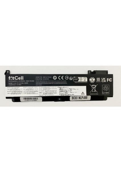 Lenovo Thinkpad T470S 20JS 20JT 26WH Notebook Batarya - Pil