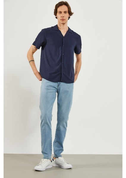 Smith Ice Blue Tapered Fit Jean Pantolon - Ice Blue fiyatları