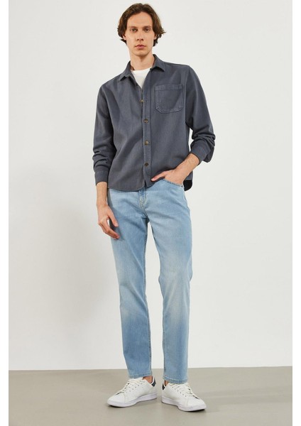 Kalimnos Med Blue Comfort Fit Jean Pantolon - Med Blue