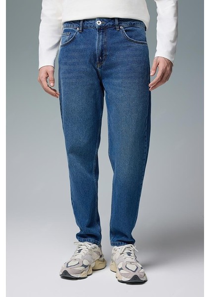 Danny Dark Blue Carrot Fit Rigit Jean Pantolon - Dark Blue fırsatları