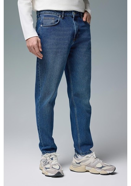 Danny Dark Blue Carrot Fit Rigit Jean Pantolon - Dark Blue indirimleri