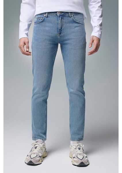 Edward Tint Med Blue Slim Straight Jean Pantolon - Tınt Med Blue fiyatları