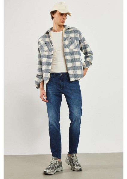 Smith Deep Dark Blue Tapered Fit Jean Pantolon - Deep Dark Blue