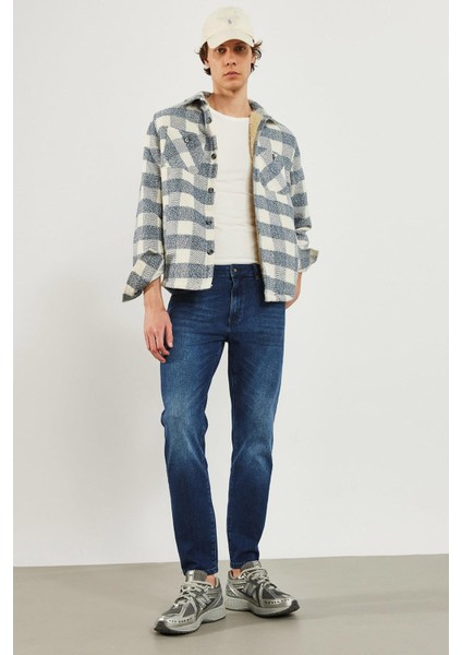 Smith Deep Dark Blue Tapered Fit Jean Pantolon - Deep Dark Blue modelleri