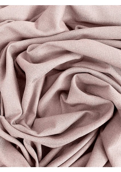 Alaska Keten Fon Perde Pudra Tek Kanat (Pilesiz) indirimleri