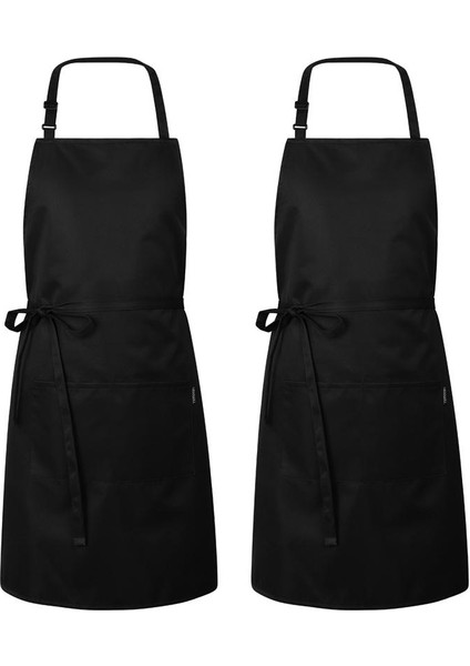 2 Adet Beyaz Stil 2 Adet Ayarlanabilir Mutfak Önlüğü Su Geçirmez Yağ Geçirmez Pişirme Profesyonel Şef Kadın Erkekler Için Siyah Beyaz (Yurt Dışından) modelleri