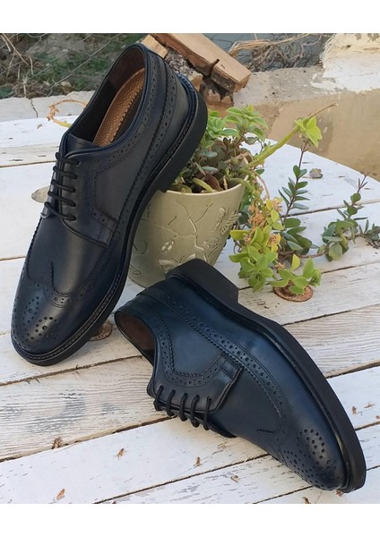 Danacı 906-2 Erkek Deri Ultra Hafif Hazır Taban Premium Klasik Oxfort Çiftyüz Ayakkabı fırsatları