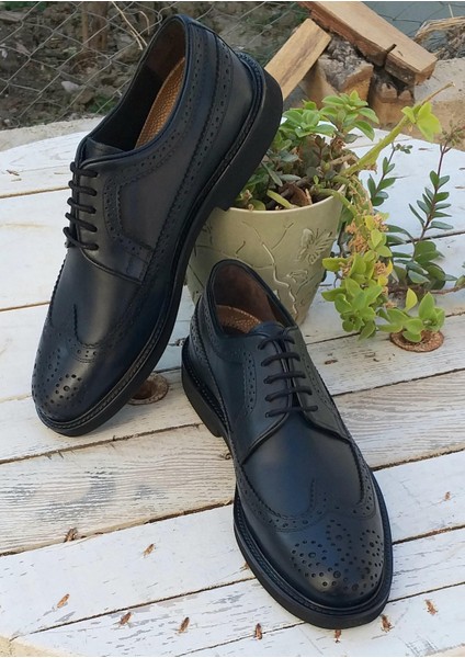 Danacı 906-2 Erkek Deri Ultra Hafif Hazır Taban Premium Klasik Oxfort Çiftyüz Ayakkabı indirimleri