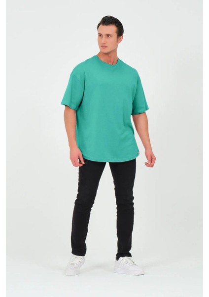 x Serüven Organik Pamuk Erkek Düz Mint Tişört Regular Fit / Normal Kesim modelleri