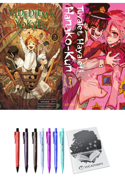 Vadedilmiş Yokyer 2 ve Hanako-Kun Tuvalet Hayaleti 7 2li Set