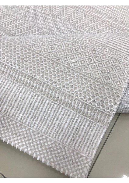 Padişah Prime Koleksiyonu 69520 060 Krem Premium Seri Dokuma Modern Salon Halısı modelleri