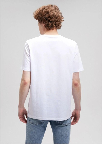 Erkek Düz Beyaz Tişört Regular Fit / Normal Kesim modelleri