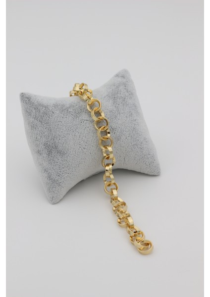 Xupıng Jewelry 14 Ayar Altın Kaplama,halka Model Bileklik