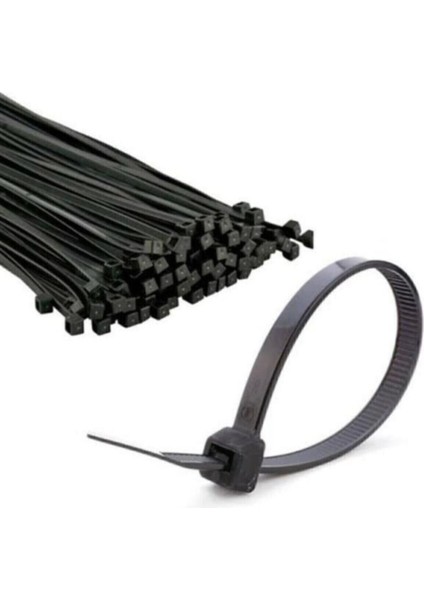 Kablo Bağı Plastik Cırt Kelepçe Kablo Klipsi 100 Adet Klips 3.6X200MM