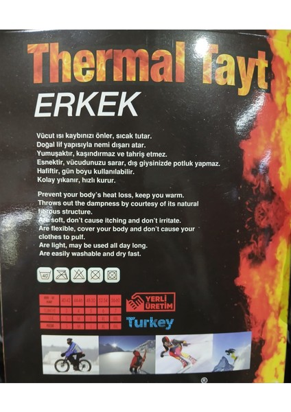 Termal Içlik Termal Tayt Bay Bayan 2li Paket