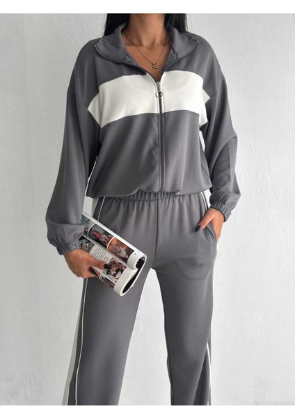 Modal Kumaş Garnili Arabiyeli Siyah Spor Takım fırsatları