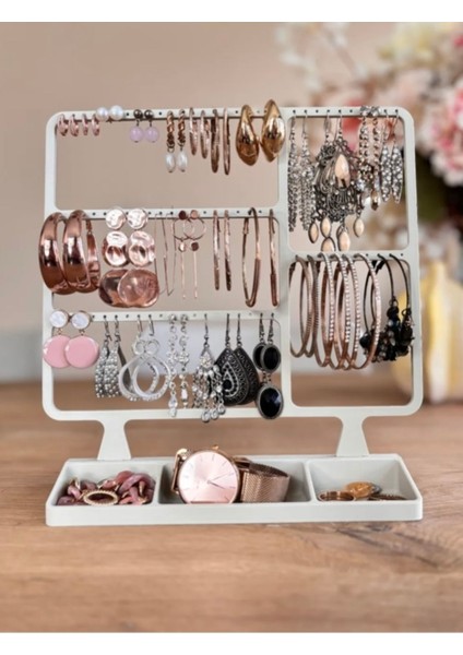 Takı Organizer Standı Aksesuar Mücevher Yüzük Küpe Saat Düzenleyici fiyatları
