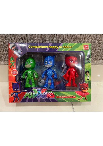 3 Lü Pjmasks Figür