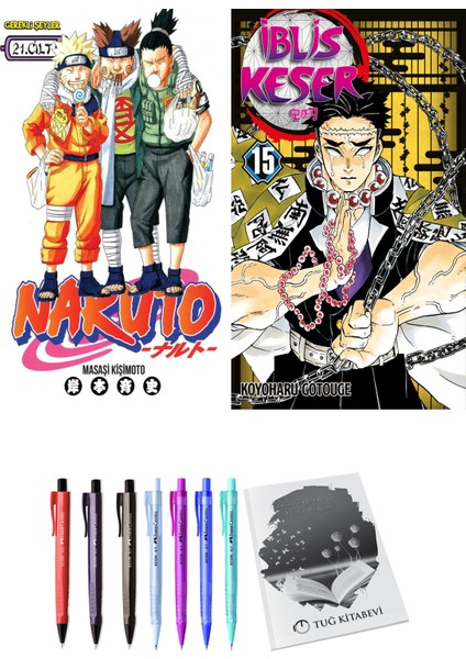 Naruto 21 ve İblis Keser 15 2li Set