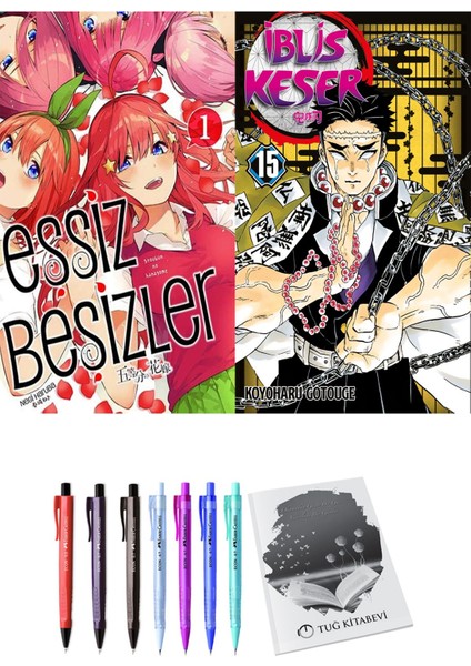 Eşsiz Beşizler 1 ve İblis Keser 15 2li Set