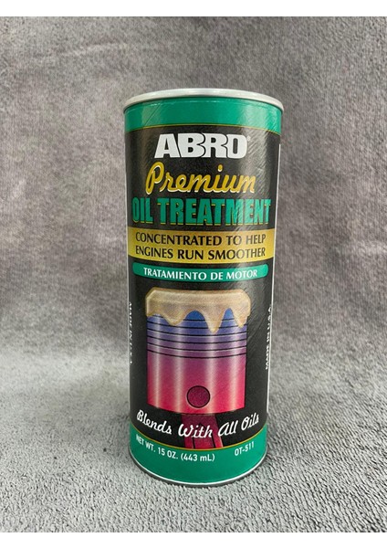 Abro Premium Yağ Katkı Lifter Valf Ses Kesici (443 Ml) 1 Adet