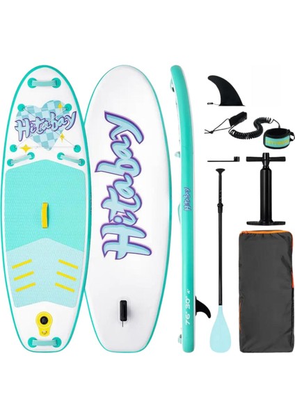 Kids Paddle Board 230X76X10CM Şişme Çocuk Sörf Tahtası Full Set