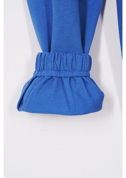 Çift Kargo Cepli Saks Renk Erkek Çocuk Eşofman Tek Alt fırsatları