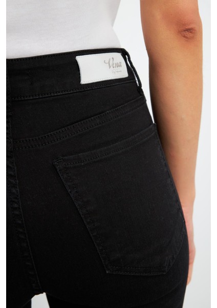 Gabriella Party Black Skinny Jean Pantolon - Party Black fırsatları