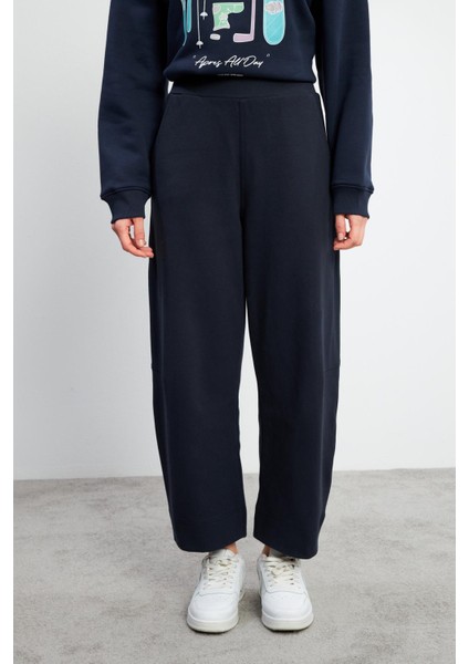 Kolly Slouchy Şalvar Jogging Pantolon - Navy fiyatları