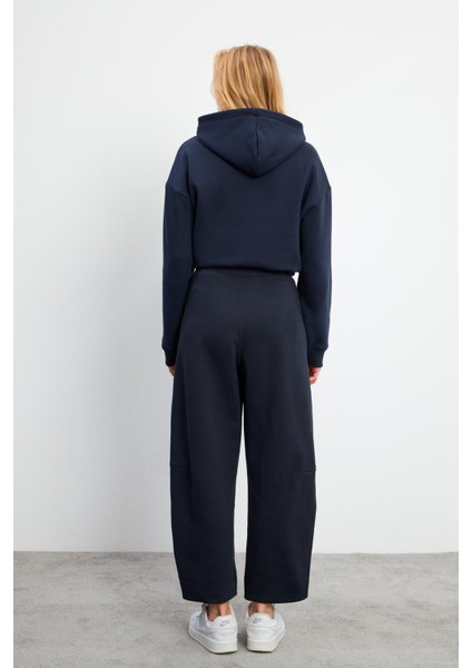 Kolly Slouchy Şalvar Jogging Pantolon - Navy modelleri