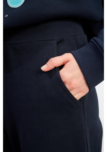 Kolly Slouchy Şalvar Jogging Pantolon - Navy indirimleri